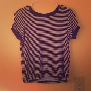 American Eagle Striped Tee
